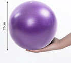 Pilates Ball - 9 Inch Small Exercise   Yoga Ball For Core Workouts