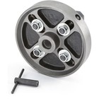 Grizzly Industrial 6in  4-jaw Chuck - 3 4in  X 16 Tpi  H8048
