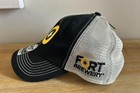 New Fort Brewery Beer Black White Trucker Baseball Cap Hat White Star Circle 
