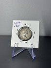 1954 South Africa 1 Shilling Silver Coin Km  49 Queen Elizabeth Ii Hope Figure