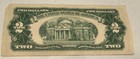 1953c Xf Red Seal  2 Us Star Note  Fr1512    03942716a Small Missing Corner
