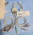 Ge Mac 1200 Resting Ecg System W  Leads  Modem  Manuals  Printer  Exc Condition 