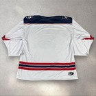 Macon Mayhem Hockey Jersey Men   s Xl Embroidered White