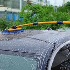 Telescopic Car Wash Brush Chenille Mop Long Handle 50cm To 102cm Cleaning Tool