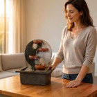Dual Energy Water Feature Humidifying Desktop Humidifier Decor Auspicious Token