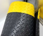 Notrax Anti-fatigue Mat 7 Ft Len X 3 Ft Width 1 In T Diamond Grip Black   Yellow