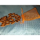 Ooak Handmade Coffin Rune-style Divination Tile Set W  Organza Storage Bag