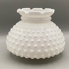 Vintage White Milk Glass Hobnail Sconce Globe Lamp Shade Replacement 6 