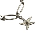 Tiffany Starfish Silver Bracelet Unisex New 7 Level Condition