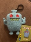 Uglydoll Uglybot Blue Robot Monster 4    Key Clip Gund Plush