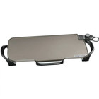 Presto Ceramic 22-inch 07062 Electric Griddle With Removable Handles  Black