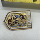 Vintage French Police Badge Riot Force Obsol  te Crs 45 Original Delsart Drago