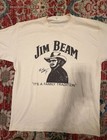 Vintage 1970s 1980s Jim Beam Hank Williams Jr It s A Family Tradition T-shirt Be