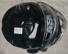 Ata Black Sparring Martial Arts Helmet Facemask Kids Small Sm New With Sticker