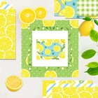 Hawaii Lemon Scrapbook Paper Pad 24 Pcs Yellow Fruit Double Sided Cardstock