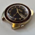 Broken Vintage Bulova Accutron    woody    1975 10k Rgp Watch Wood Grain - For Parts