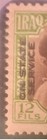 Iraq Stamps-baby King Faisal Ii-12 Fils Green-mnh-double Over Print-official