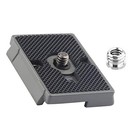 200pl-14 Quick Release Plate For Manfrotto Rc2 Tripod Heads  Zinc Alloy  10kg