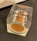 Silky Sand From Saudi Arabia Sealed In A 2    Resin Cube