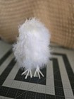 Realistic Snow Owl  White Soft Downy Feathers 7  Tall Shelf Sitter Country Cabin