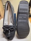 Womens Or Teen Blue Suede Indoor outdoor Slipper Shoe  New  Never Worn Size 4