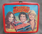 Vintage 1980 Metal Dukes Of Hazzard Aladdin Lunch Box   Thermos Bottle