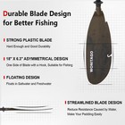 Adjustable Carbon Fiber Kayak Paddle 3piece Reinforced Pp   Fiberglass Blade