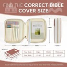 Bible Cover Bible Book Cover Bible Case For Women Men Canvas Carrying Case Book