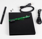 Usb Slim External Case Enclosure For 12 7mm Sata Cd Dvd Rw Burner Optical Drive