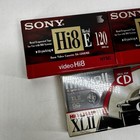 Vintage Sony Hi8 Metal E 120 Video Tape Japan Maxell Xlii 90 High Bias Cassette 