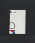 Us Efo Error Stamps   3278f Flag  City  Jumbo Die Cut Shift   33 X 2  Mnh
