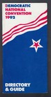 1992 Democratic National Convention Directory Pamphlet   Ny Change Card