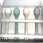 Le Creuset Calm Collection Spoons Set Of 4 Sea Salt Shell Pink Meringue Flint Jp