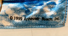 Vintage Budweiser Clydesdale Running On Beach Towel Original 1999 Anheuser Bush