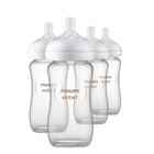 Philips Avent Glass Natural Baby Bottles With Natural Response Nipples  Clear  8