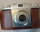 Kodak Pony 135 Model C 35mm Film Camera W  Anaston 44mm F 3 5 Lens Leather Case