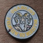 Colorado Division Of Wildlife 4  Round Embroidered Patch Nos