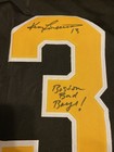 Ken Linseman Boston Bruins Autographed   Insc Custom Hockey Jersey Jsa Hologram