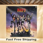 Kiss Destroyer 4 x4  Banner Album Cover Art Fabric Poster Flag Tapestry