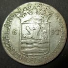 Certificate Of Authenticity Silver 1785 Colonial New York Ship Shilling Zeeland