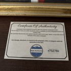 President Donald J Trump Signed  Photo Coa