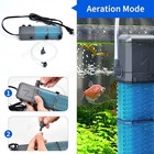 4-in-1 Internal Aquarium Fish Tank Filter Submersible Water Pump 800l h Oxygen
