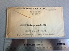 1946 Western Union Telegram   Envelope Camp Curry Yosemite Vintage Advertising