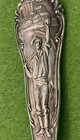 Struck It Rich Pack Mule Mining Wagon Horses 6  Sterling Souvenir Spoon 20 5g