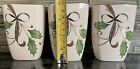 Lot Of 3 Lenox Dimension Collection Porcelain Holiday Nouveau Bathroom Tumbler
