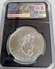 2020w 1oz  Canada S 5 Burnished Maple Leaf First Day Of Issue Ms70 O136