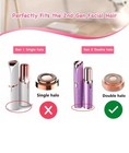 4 Pack Replacement Heads For Finishing Touch Gen 2 Flawless Facial Hair Remover