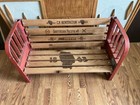 Rare Chance C P Huntington 1863 Chief Train Bench Seat Side Rails Amusement
