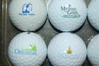 Set Of  12 Golf Ball Collectible Logo Country Club   Course   Links