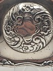 Antique 1906 Sterling Silver Trinket Box Henry Matthews Birmingham Art Nouveau